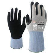 Manosun EUBN9SX20 Reinforced Nitrile Palm Cut D Glove